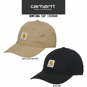 Carhartt(カーハート)WIP キャップ アウトドア 帽子 シンプル MONTANA CAP I030646