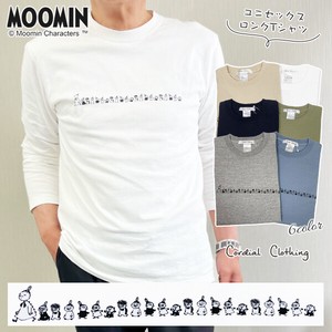 T-shirt Moomin Long Sleeves T-Shirt MOOMIN Border Colaboration Size S/M/L