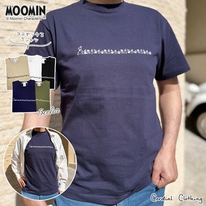 T-shirt Pudding MOOMIN Border