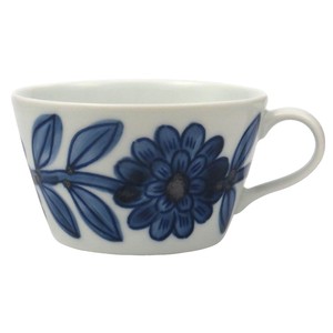 Hasami ware Mug Flower Blue Daisy Casual Made in Japan