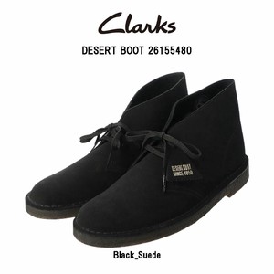 CLARKS(クラークス)メンズ スエード ブーツ クレープソール シューズ DESERT BOOT 26155480
