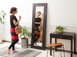 Floor Mirror Wooden 60 x 180cm