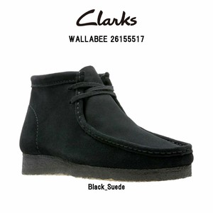 CLARKS(クラークス)メンズ ワラビー ブーツ スエード クレープソール シューズ WALLABEE 26155517