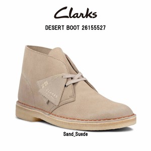 CLARKS(クラークス)メンズ スエード ブーツ クレープソール シューズ DESERT BOOT 26155527