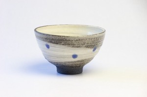 天の川(青)飯碗　信楽焼 日本製 made in Japan