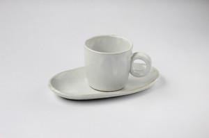 信乐烧 茶杯盘组/杯碟套装 日本制造