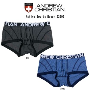 ANDREW CHRISTIAN(アンドリュークリスチャン)ボクサーパンツ メンズ 下着 Active Sports Boxer 92699