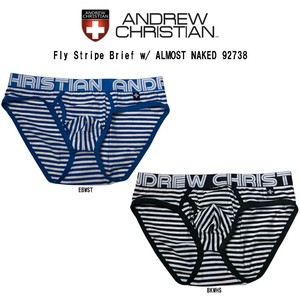 ANDREW CHRISTIAN(アンドリュークリスチャン)ブリーフ メンズ 下着 Fly Stripe Brief w/ 92738