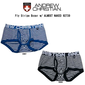 ANDREW CHRISTIAN(アンドリュークリスチャン)ボクサーパンツ メンズ 下着 Fly Stripe Boxer w/ 92739