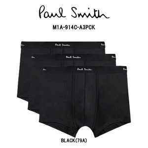 Paul Smith(ポールスミス)ボクサーパンツ 3枚セット メンズ 男性用下着 M1A-914C-A3PCK