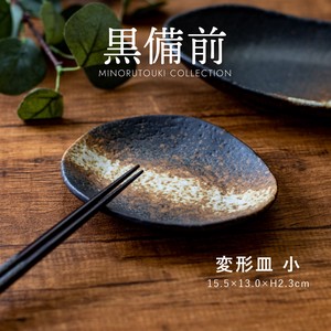 濑户烧 大餐盘/中餐盘 变形 餐具 日本制造