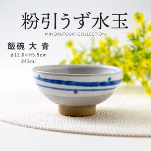 Seto ware Rice Bowl L size Made in Japan