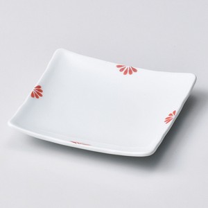 Small Plate Red Made in Japan