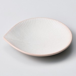 Small Plate Pink Pottery M Made in Japan
