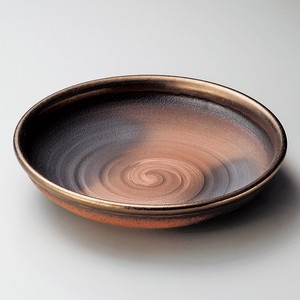 Main Dish Bowl Pottery 7-go Made in Japan
