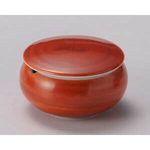 朱巻平辛子　　【日本製　磁器】