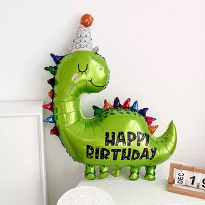 【パーテイーグッツ】誕生日パーティー 恐竜形 バルーン