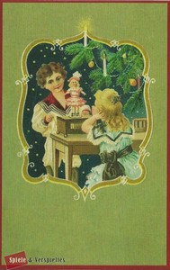 Greeting Card Christmas Music Box