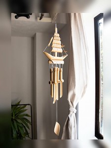 竹の風鈴　帆船