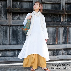 Casual Dress Cotton Simple