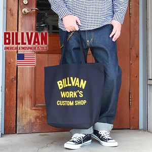 BILLVAN ビルバン BILLVAN WORKS ナチュラル キャンバス トートバッグ ビルバン