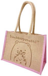Tote Bag Sumikkogurashi Jute My Bag Pink M
