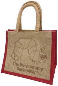 Tote Bag Red The Very Hungry Caterpillar Jute My Bag