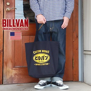 BILLVAN ビルバンモーターズ ナチュラル キャンバス トートバッグ ビルバン