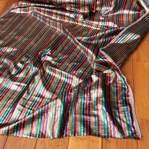 Fabrics Colorful Stripe Border 1m