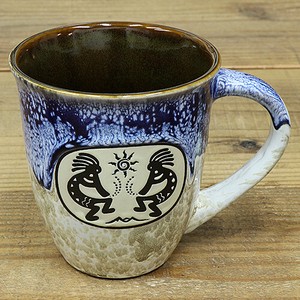 【カフェ ＆ バー グッズ】ココペリ セラミック 18oz マグカップ AGC-59448-BL ブルー