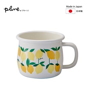 プルーン・ホーローマグカップ「レモン」／PMA-513　Enamel Tabel wear