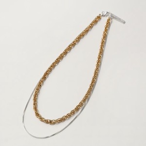 Chain mix Necklace【Nothing And Others/ナッシングアンドアザーズ】
