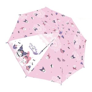 Umbrella My Melody KUROMI 45cm
