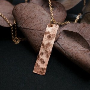 Pendant Necklace Square Made in Japan