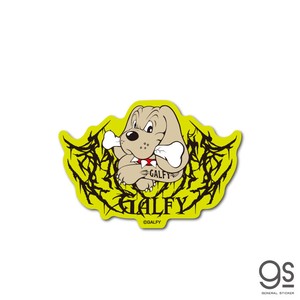 GALFY ミニステッカー 黄緑 ガルフィー ファッション ストリート 犬 ヤンキー 不良 ブランド GAL039