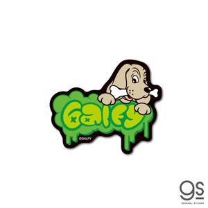 GALFY ミニステッカー グラフィティロゴ02 ガルフィー ファッション ストリート 犬 ヤンキー 不良 GAL040