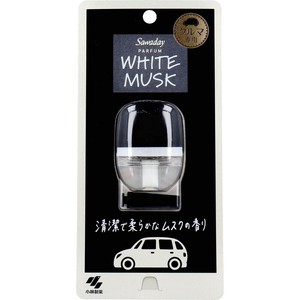 サワデー クルマ専用クリップ パルファム ホワイトムスク 6mL