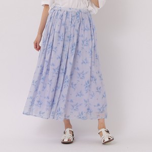 【SALE】100番ラミーインクジェットプリントスカート