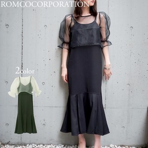 Casual Dress Organdy One-piece Dress 【2023NEWPRODUCT♪】