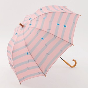 雨伞 粉色 小鸟 60cm