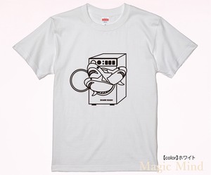 【サメ洗濯機】ユニセックスTシャツ