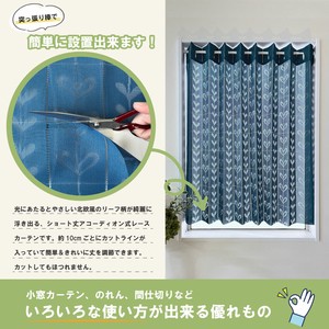 蕾丝窗帘 150 x 100cm 日本制造