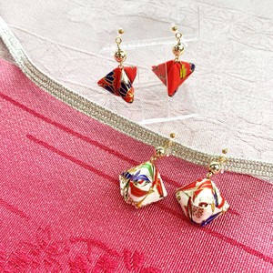 Clip-On Earring  Origami