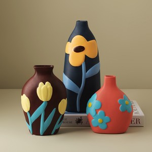 花瓶  陶磁  芸術  インテリア     BQ736