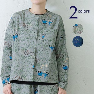 Button Shirt/Blouse Design Patterned All Over Pudding