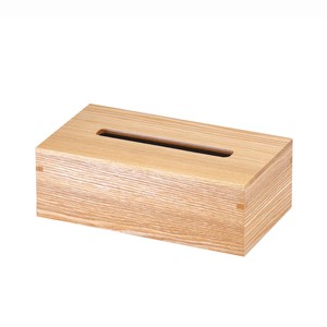 木製 WMティッシュボックス【クリアー/ブラウン/ブラック】【インテリア】【室内備品】日本製