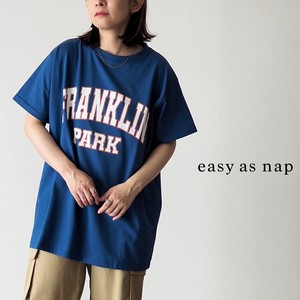3月31日入荷予定！ FRANKLIN PARKロゴプリント半袖BIGTシャツ【easy as nap】【2023新作】
