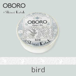 シール堂 日本製 マスキングテープ OBORO bird 鳥