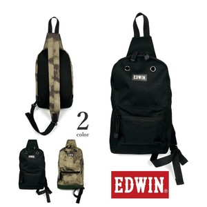 Sling/Crossbody Bag EDWIN Nylon Water-Repellent Back 2-colors