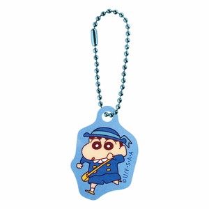 T'S FACTORY Key Ring Crayon Shin-chan Mini Blue Acrylic Key Chain
